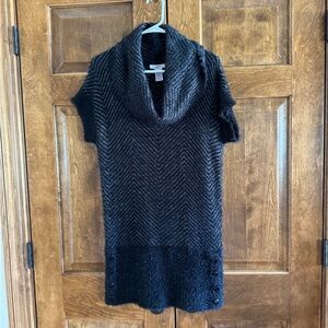 Candie's Cowl Neck Sweater Dress - Women's Size Large